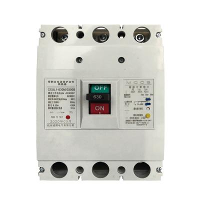 China Performance circuit breaker earth leakage protection mccb elcb 630a 42-65kA for sale