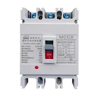 China Overload MCCB molded case circuit breaker motorized outdoor protection circuit breaker mccb 3 phase 160 amp for sale