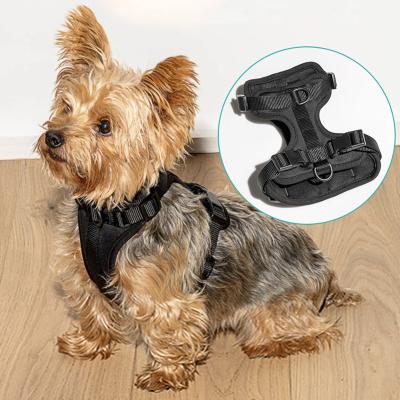 China High Quality Waterproof Soft Lights Neoprene Dog Harness Adjustable Reversible Padded Dog Harness for sale