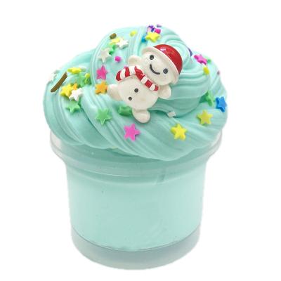 China Personality Christmas Gift Eco-friendly Material Mud Toy For Kids Eco-Friendly Cotton Mud Mud Set Stress Reliever Toy Mud Kit DIY for sale