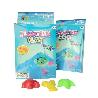 China Educational Clay Sand Toys Floating Sea Animals DIY Toy Set Super Cloud Educational Mud Light Forms Mud Air Floating Dry Clay With Accessories for sale