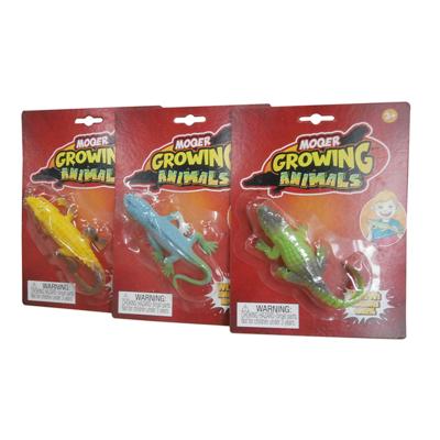 China Water Growing Magic Growing Kids Toy Crawling Amphibious Animal Model Toy For Kids MOQER-GR003 for sale