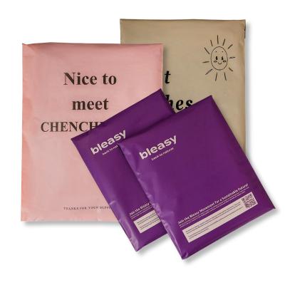 China Waterproof Mailer Delivery Shipping Express Bags Custom Mailing Plastic Bag With Printing Express Mail Bags Logo For Apparel Shipping for sale