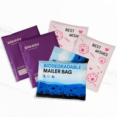 China Poly Mailers Packaging Bags Custom Logo Eco-Friendly Waterproof Biodegradable For Apparel And Gifts Mailing Bags for sale