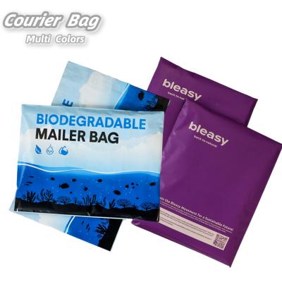 China Waterproof For Biodegradable Plastic Clothing PackagingFor Polymailer Bag Clothes Custom Logo Print Eco Friendly Poly Mailer Mailing Bag for sale