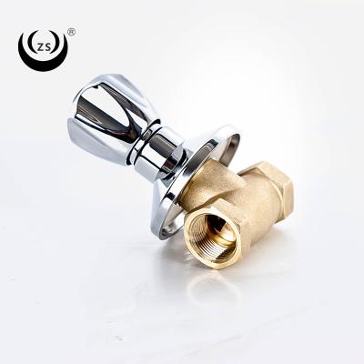 China Home kitchen ball valve manual brass ball valve is used in kitchen and bathroom for sale