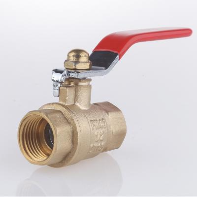 China Kitchen Domestic Competitive Price Overall Wrench Screw Down Water 11/4 Inch Threaded Forged Rotary Handles Cock 4 Inch Brass Ball Valve for sale