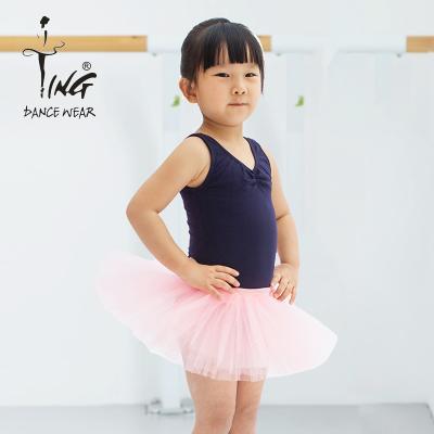 China tutu & Ballet Dance Dress Girls Tutu Skirt Ballet Wrap Skirt for Girls Shaping Stage and Dancerwear Kids 4 Layers Shanghai T/T for sale