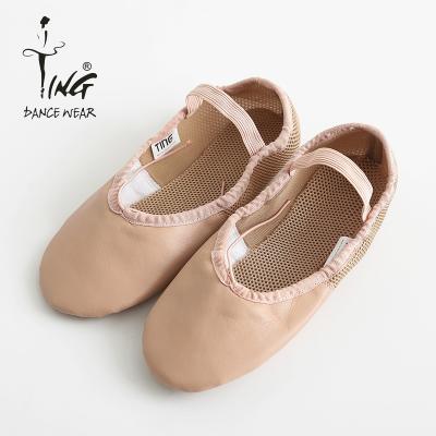 China PU Mesh Breathable Ballet Soft Shoes Dancing Cat Claw Shoes Ballet Shoes for sale