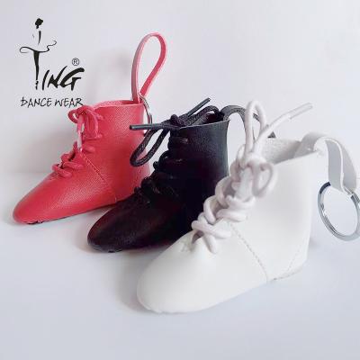 China Wholesale Mini Leather Dancing Shoes Jazz Dance Shoes Key Chain Key Chain for sale