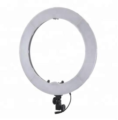 China LEDR-180 LED ring light with mirror carrying bag for camera smartphone youtube video for sale