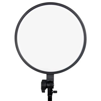 China 75W 3200-5600k ultra thin led light panel Dimmable Round LED Panel Light with LCD Display for sale