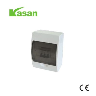 China High Quality ABS Abt Type Mdb OEM / ODM Distribution Box Single Phase 6 Way DB Surface Mounted Box for sale