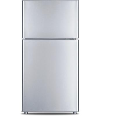 China Mini Refrigerator color refrigerator 102L BCD-102 double door refrigerator for sale