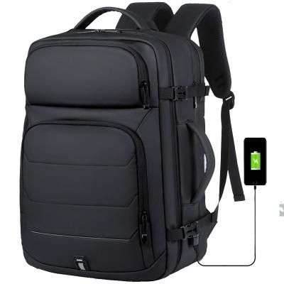 China With USB Travel and commute wholesale large capacity can be expanded men's bag business backpack male computer bag backpack for sale