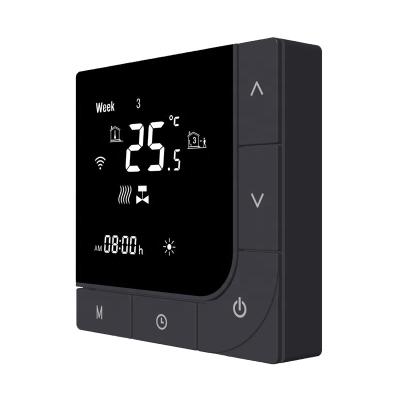 China Modern Alexa/Google Support Underfloor Heating Thermostat Wifi Water Boiler Room Smart Thermostat for sale