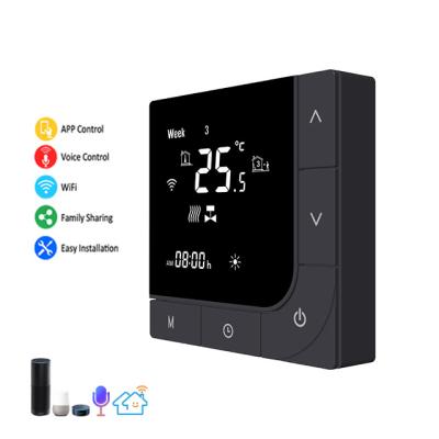 China Modern Digital WiFi Thermostat Housing Wireless Thermostat Heating Water Thermostat Under Room Floor for sale