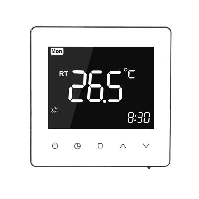 China Modern Programmable Thermostat Touch WiFi Water Heating Thermostat for sale