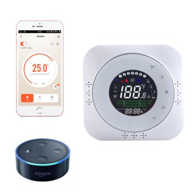 China Modern thermostat Alexa, echo, Google home thermostat 24v boiler wifi digital programmable thermostat for sale