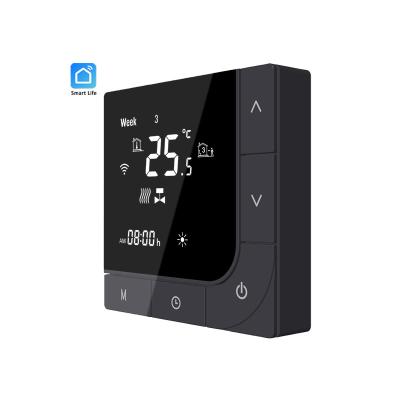 China Modern Wireless Termostato Color Touch Screen Display Floor Heating Thermostat Controller 220v for sale