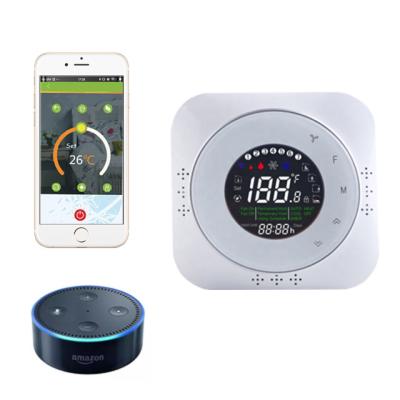 China OEM ODM Support Weekly WiFi Room Heat Pump Programmable Wireless Thermostat for sale