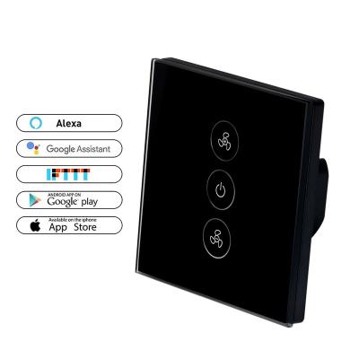 China Tuya Smart House APP Wifi Control Fan Dimmer Life Switch for sale