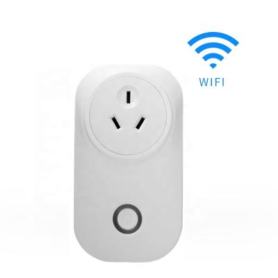 China AU Standard Residential / Multi-Purpose Power Outlet Smart Home Electric Remote Control Smart Home Plug With Amazon App Wifi Smart Plug Alexa for sale