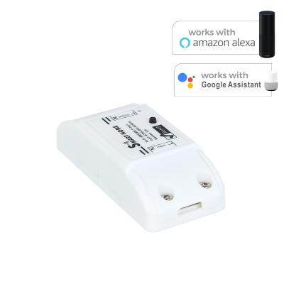 China Smart Breaker Universal Timer Wireless WiFi Lamp Switch Remote Control Work with Alexa Google Home Smart Life SS-8839 for sale