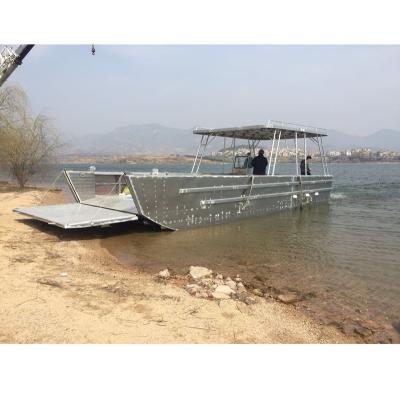 China Hot Sale Aluminum CCS Certificated 36ft Aluminum Landing Craft For Sale for sale