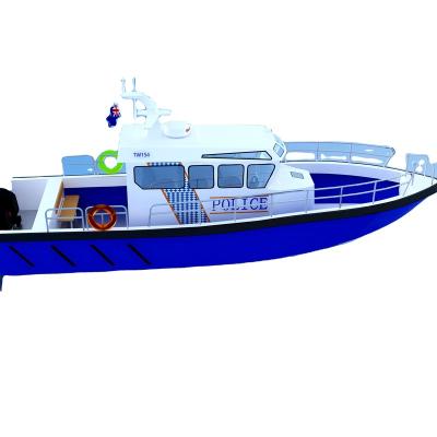 China 30ft Aluminum Fire / High Speed ​​Aluminum Rescue / Police Boat for sale