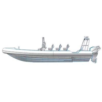 China 10.7m Taixin aluminum military speedboat for sale for sale