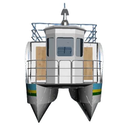 China Aluminum Catamaran Hull Aluminum Passenger Boat 11m for sale