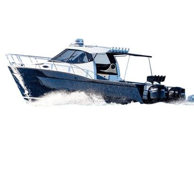 China Professional Fishing Twin Hull Boat Catamaran Aluminum Fishing Boat for sale