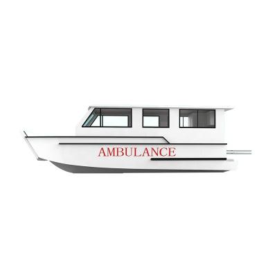 China Ambulance Boat 26ft Ambulance Boat For Patient Rescue for sale