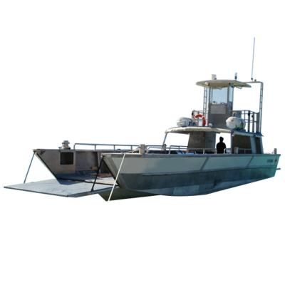 China Tai xin CCS Aluminum Alloy Certified 11m Flat Bottom Cargo Barge Boats For Sale Pacific Islands for sale