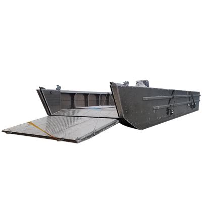 China Professional Aluminum 36ft Fishing Boat Landing Craft With 5 Tons Loading Capacity for sale