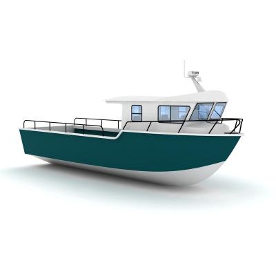 China DNV VL--5083-H116 / 6mm and 5mm 11m aluminum plate sea farming boat for sale Tasmania for sale