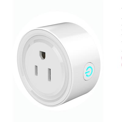 China 1250W Customized Residential/Multipurpose 10a Voice Control No Need Wiring US wifi Smart Plug Socket, Amazon Power Outlet Works With Alexa for sale