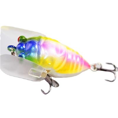 China 4.5cm 4.5cm Lure 8.5g Wings Plastic Hard Plastic Cicada Cicada Fishing Lure for sale