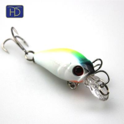 China 4.5cm Mini Lure 4.2g Environmental Paint Plastic Hard Fishing Crank Bait for sale