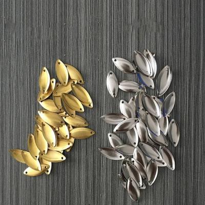 China Lure Accessories Metal Fish Spoon Fishing Lure Brass Spinner for sale