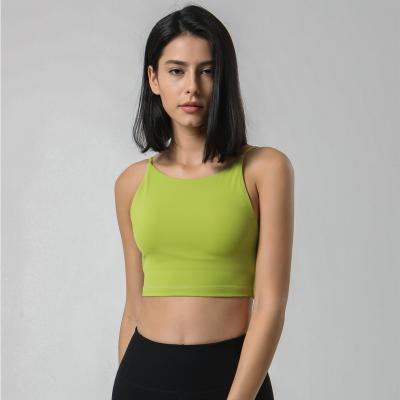 China Amazon Gym Tank Tops Breathable Hot Selling Fitness Women Sports Bra for sale