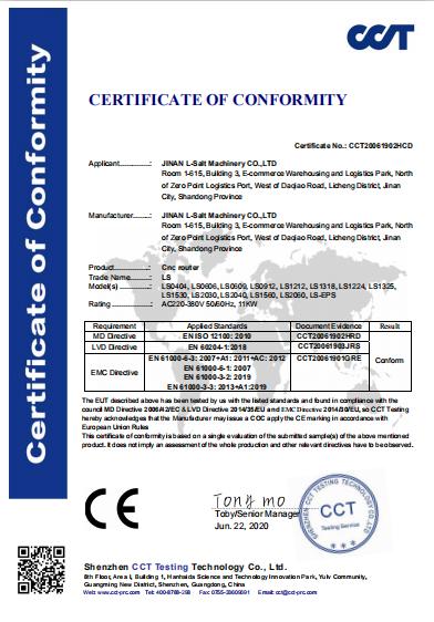 CE - Jinan L-Salt Machinery Co., Ltd.