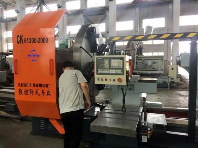 China Global Service China CNC Facing In Lathe Machine 1600mm Diameter CK64160 for sale