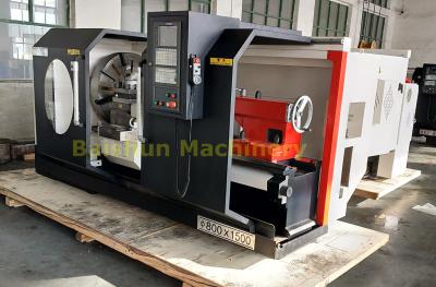 China CAK 80135 Horizontal Flat Bed CNC Lathe Machine , CNC Precision Lathe Machine for sale