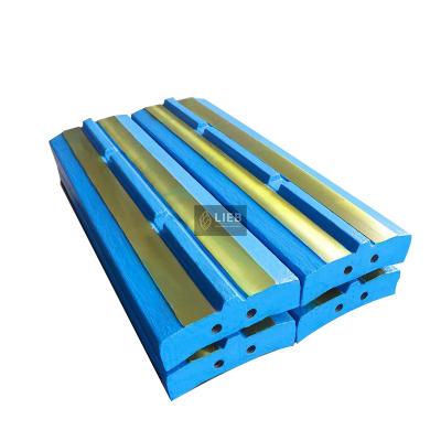 China High efficiency low cost impact crusher liner plate impact crusher parts wear resistance chrome mining machine parts blow bar for sale