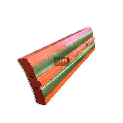 China High Efficiency Low Cost Wholesale Impact Crusher Spare Parts Impact Crusher Liner Plate Manganese Steel Mine Cast Iron High Blow Bar for sale