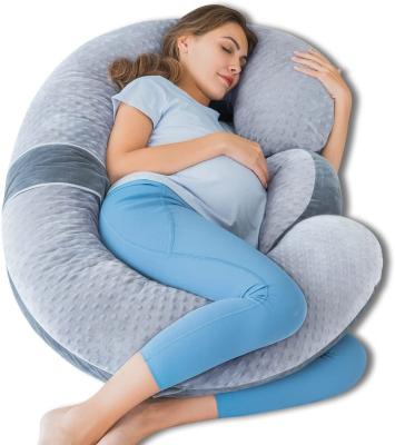 China Bantal Hamil Almohada Embarazada PORTABLE High Quality Ergonomic Full Body Chiropractic Pillow Maternity Pregnancy for sale