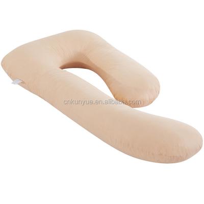 China Gift Pregnancy Customizable U Shaped Ergonomic Back Support Sleeping Maternity Pillow/Airplane Traveling Bolster/Beddin for sale