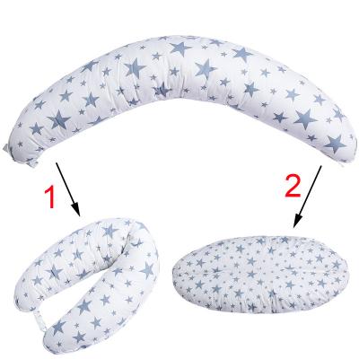 China Full Body 2 in1 High Quality Anti-static Newborn Infant Sleeping Maternity Breastfeeding Baby Care Pregnancy Pillow for sale